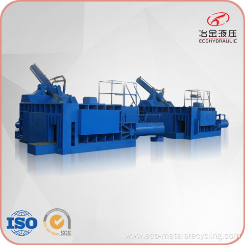 Ferrous and Non-Ferrous Aluminum Iron Copper Steel Baler